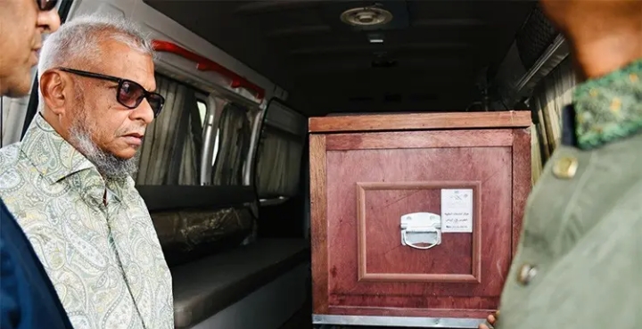 মধ্যপ্রাচ্যে ক্ষেপণাস্ত্র হামলায় নিহত মামুনের মরদেহ দেশে